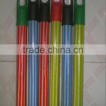 Yellow color Coated wooden broom handle origin of Vietnam only from KEGO Factory