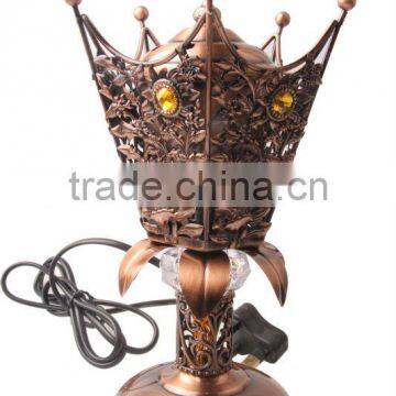 ARAB HOME/OFFICE ANTIQUE ELECTRIC INCENSE CENSER IN METAL CRAFTS