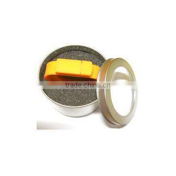 Round metal small tin boxes wholesale