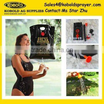 NEW outside shower spraying equipment 20L camp shower solar heating