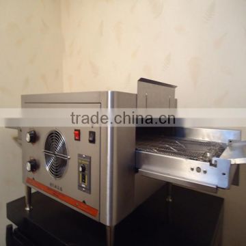 Stainless steel conveyor pizza oven