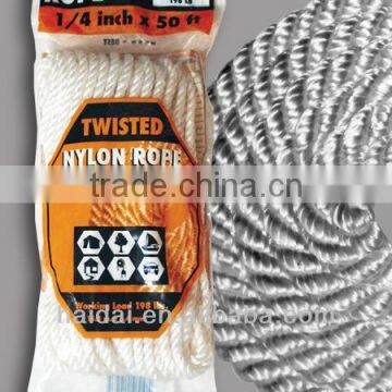 1/4 inch 6mm nylon rope