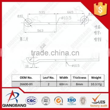 26600-00 oem leaf spring for semitrailer for JAPAN AUTOMOBILE