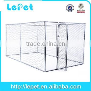 large outdoor chain link dog run kennels for wholesale