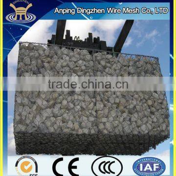 2mm,2x2 galvanized welded hexagonal wire mesh/gabion baskets for sale