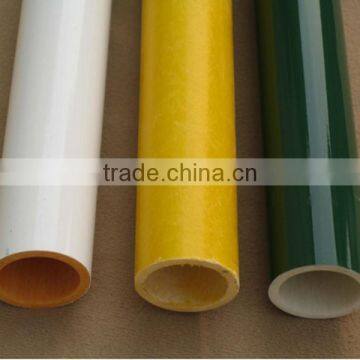 Chemic and power plant Application frp tube,grp pipe,glass fiber round tube