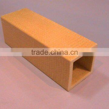 High Strength Pultrusion FRP Square Tube, Pultrusion Fiberglass Square Tube GRP Rectangle Tubes photo-2