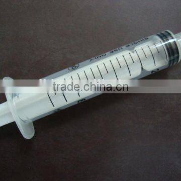 Disposable syringe 3 parts type10ml oem ce iso pe packing