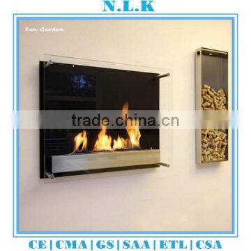 high quality indoor bio Ethanol fireplace wall mounted fireplace CE certificate indoor bio ethanol fireplace