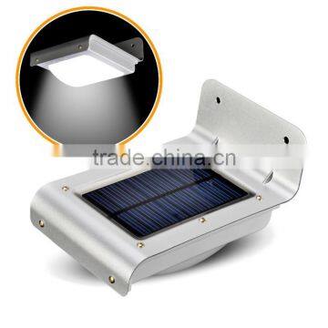 16 LED Solar Powered Light Sound Motion Sensor solar Garden Outdoor street Light Waterproof