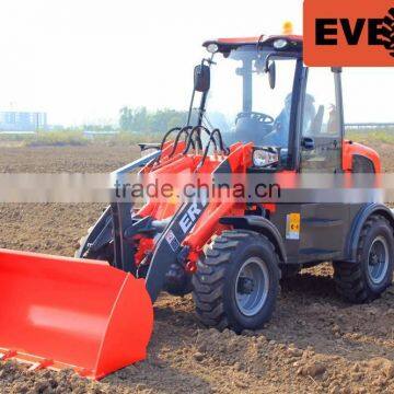 Everun New ER10 Small Wheel Loader CE Certificated With Snow Bucket/snow Blade photo-3