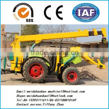 Hole digging machine (DZ-60),dig a hole diameter(300-800) with 3t crane extend 8 length