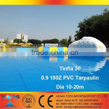 Inflatable Water Park Combo Tinfla 30 in PVC Tarpaulin Pool Iceberg Saturn photo-3