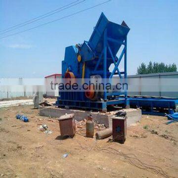 2017 Large Capacity Energy Saving Metal Drum Crusher Machine/ Waste Metal Crusher Machine