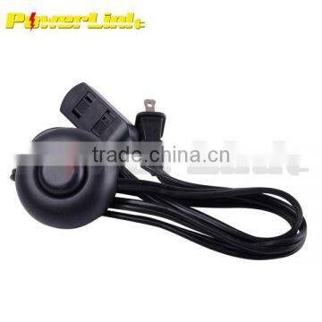 H70181 3-outlet grounded indoor foot switch extension cord