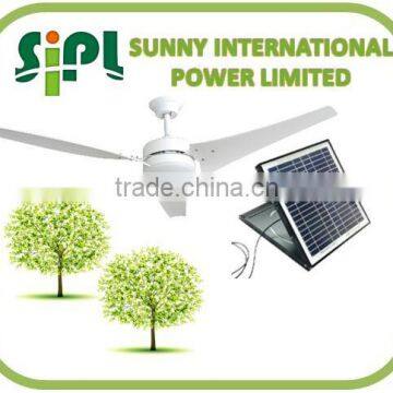 Vent Goods 45/56/ 60inch Quiet Solar Ventilator Fan DC Fans Solar Air Condition Ceiling Fan With (LED Light) photo-3