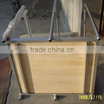 27" X 36" Red Vinyl Coating Panel Mover With 2 Bars for Moving Industry photo-2