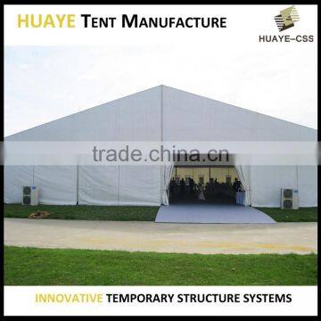 Aluminum frame big dinner hall tent with glass wall in cheap price for sale