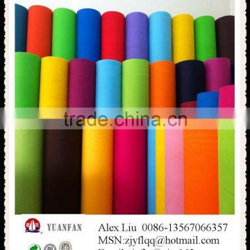 Colorful non-woven fabrics made in zhejiang china