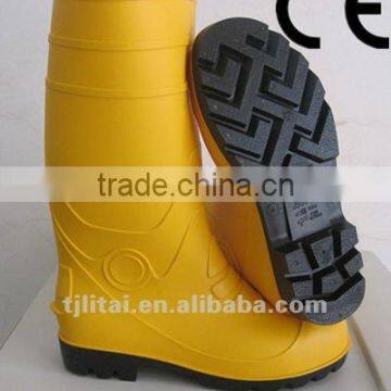 2015 HOT Rain Safety Work Shoes Boots,PVC Mining Safety Boots With Steel Toe photo-5