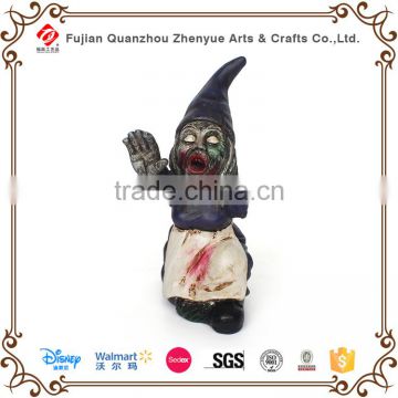 Customized polyresin zomnie as halloween ornamenets