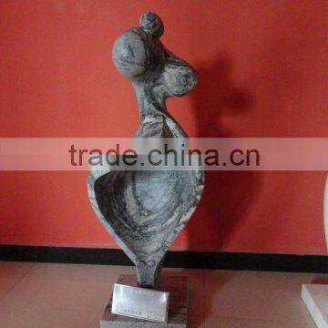 Marble Abstract Female Sculpture