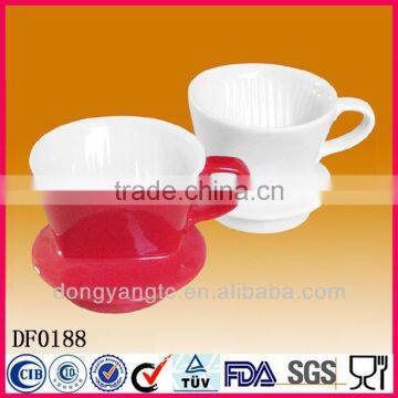 Wholesale Ceramic Coffee Filter,coffee Filter Holder,coffee Filter Cup photo-6
