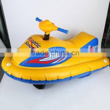 Cool Inflatable Toy for kids electric motorboat Float Pool Swimming Water Outdoor Games Wet ski