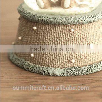 Funny Bear Resin Unique Glass Snow Globe photo-3