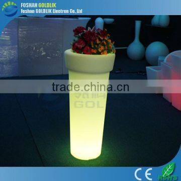 RGB Colorful Chaning Home Use Illuminated Indoor Flower Pot