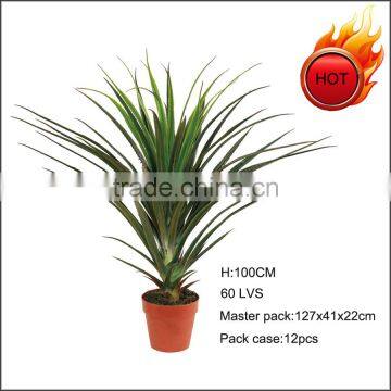 Hot sale 100cm tall landscape artificial pandanus tree