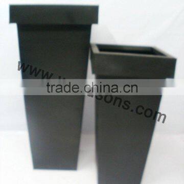 Antique Metal Aluminium Vase With Free Standing photo-3