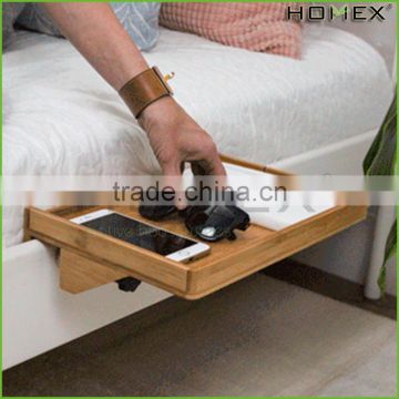 Bamboo bunk bed shelf bedside rack shelf Homex_BSCI Factory