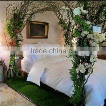 Decorative arch artificial tree fake pink cherry blossom flower arch