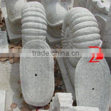 garden granite snail sculpture without shell