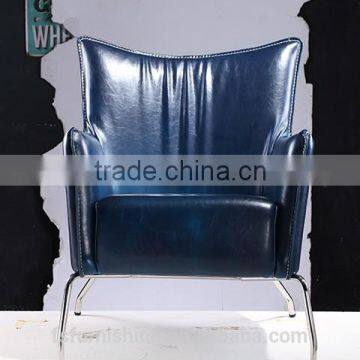 YY008 2016 Latest Modern Single Chair Leisure Chair With Strong Aluminum Foot photo-2