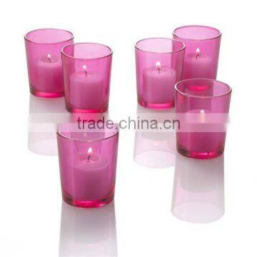 Mosica Flower Pot Votive Colorful Candler Holders Set of 12 photo-2