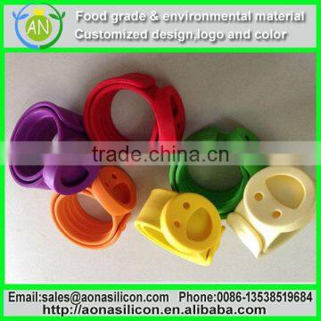 Baby Face Silicone Anti Mosquito Bracelet With Anti Mosquito Oil photo-2