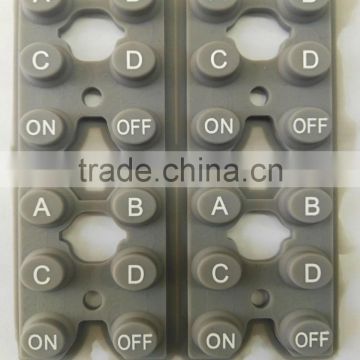 custom Silicone rubber keypad silicone keypad,rubber button keypad