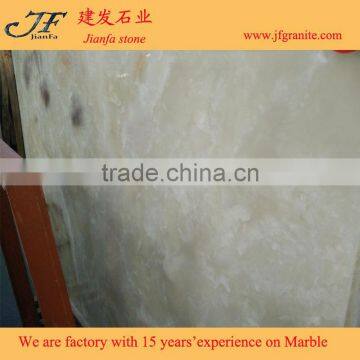 Best Quality Beauty Snow White Cream Onyx Marble