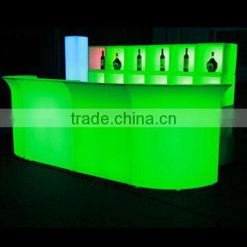 Rechargeable Top Quality Led Bar Table/disco Straight Bar Counter photo-2