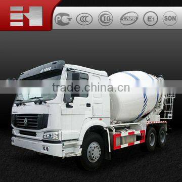 SINOAUTO HOWO 6*4 drive wheel 8m3 concrete mixer truck for sales