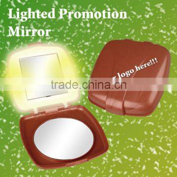 Double Sided Mirror with Light