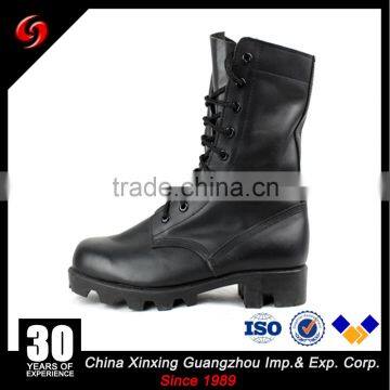 high ankle black comfortable military combat boots factory wholesale