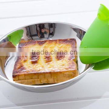 Heat Resistant Silicone BBQ Grill Oven Gloves and Barbecue Mitts for Cooking, Baking, Smoking & Potholder With Frog Shape photo-3