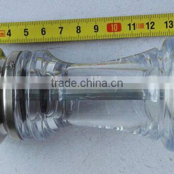 SE-137S-2 Acrylic Pepper Mill With Stainless Steel Head
