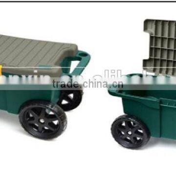 22" Garden Plastic Trolley/hand Trolley on Wheel for IPO in USA