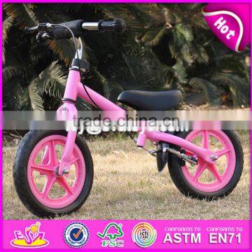 2017 New Design Metal Girls Pink Balance Bicycle for Kids W16C168 photo-4