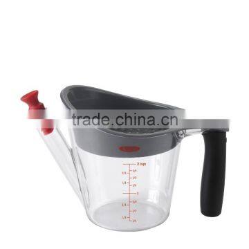 2016 Amazon Best Selling Plastic Measuring Cup Fat Gravy Separator and Grease Separator photo-2