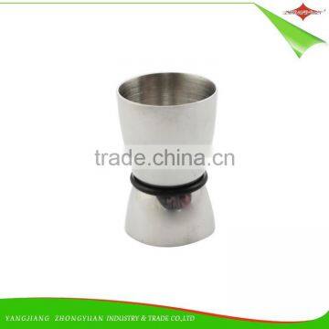 ZY-F1023 Stainless Steel Double Jigger With Handle Double Cups Measuring Tool photo-5